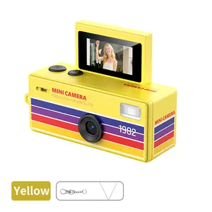 Digital Camera 180° Flip Screen Selfile Keychain Camera Retro Support Memory Card HD Very Small Camcorder Video Recorder