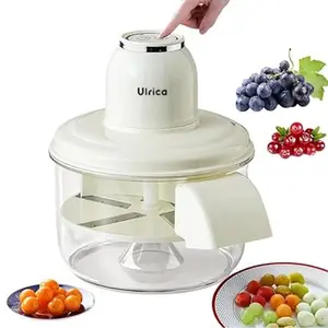 ULRICA Electric Peeler: Automatic Portable Skin Remover for Garlic, Grapes, Cherry Tomatoes, Chestnuts & More – 1300mAh Battery, Type-C Charging, Easy to Use & Clean, Handy Kitchen Tool Gift