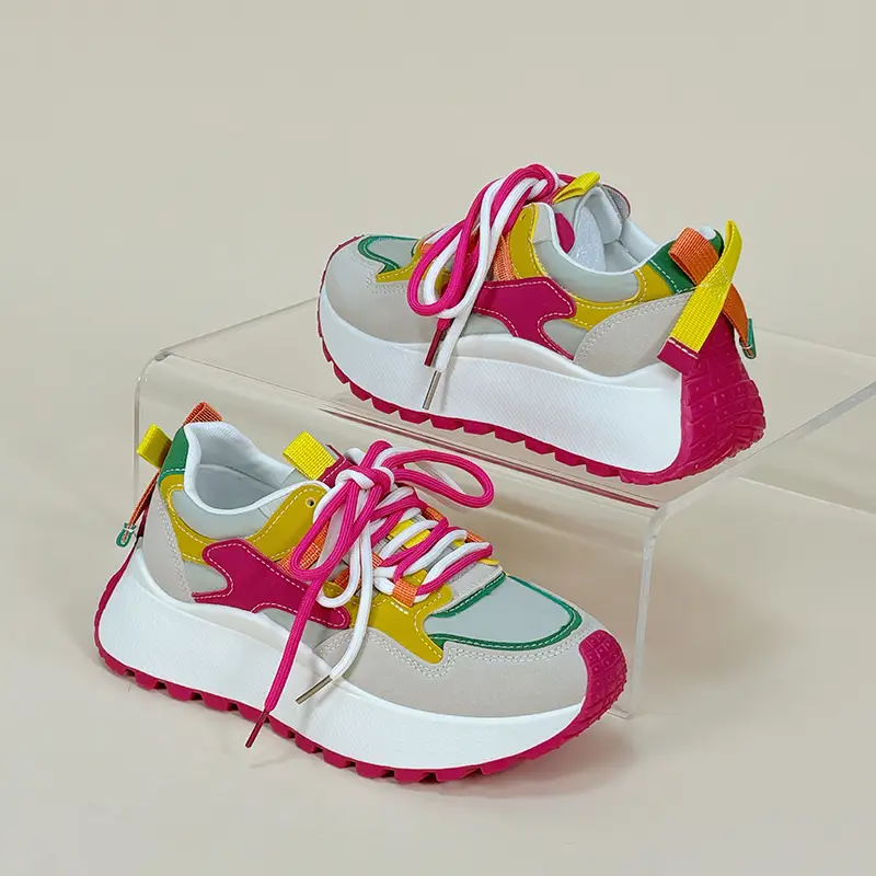 Soft-Sole Forrest Gump Sneakers for Women, 2025 New Summer/Autumn Versatile Casual Shoes – Chunky Platform, Lightweight Dad Shoes