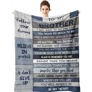 Idea Gifts For Brother Blankets For Father's Day Mother's Day Anniversary Birthday Thanksgiving For Dad Mom Uncle Aunt GrandpaWWE Merch,Gift For Kids,Gift For Him, Gift For Her, Wrestring Lover