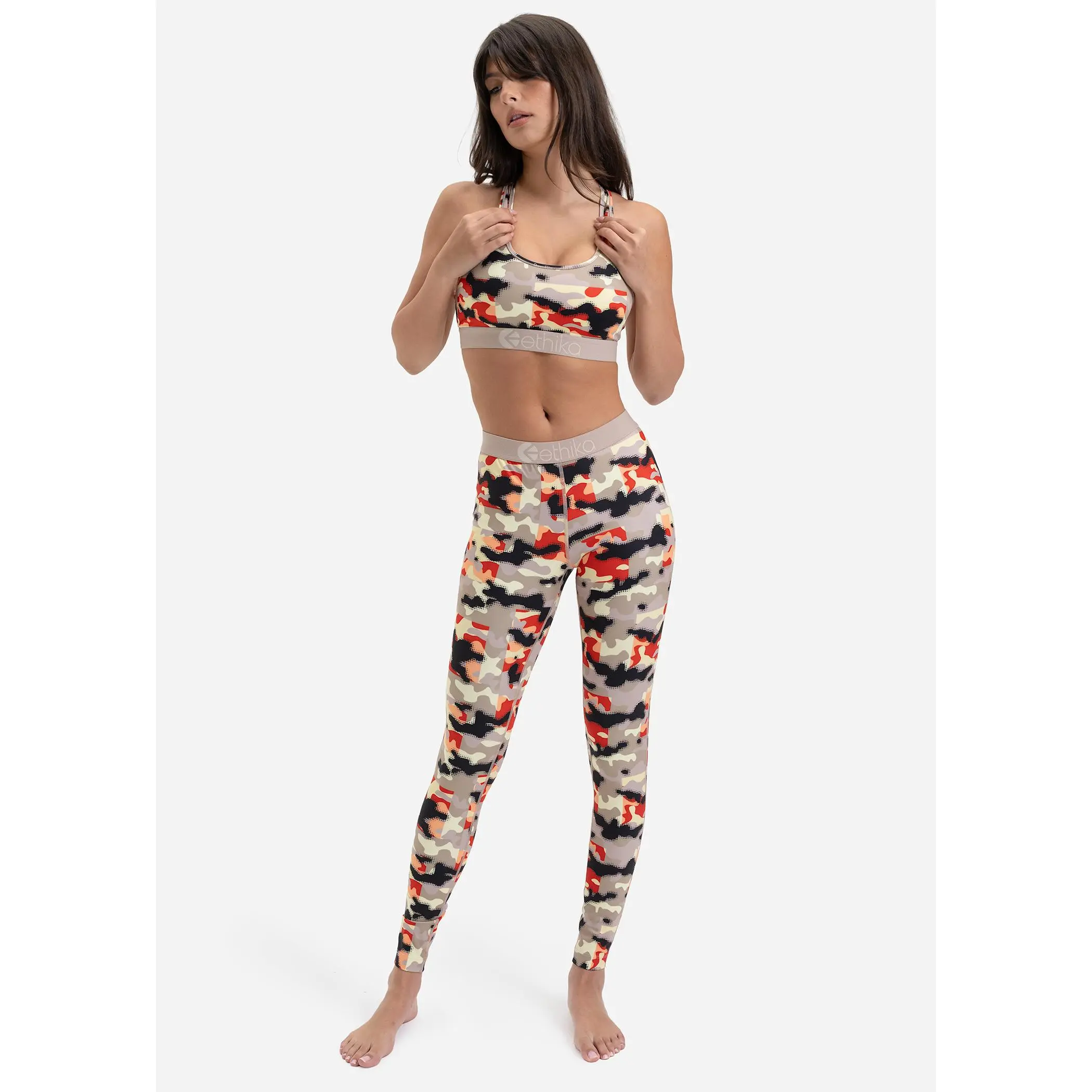 Bitline Camo | Womens Leggings