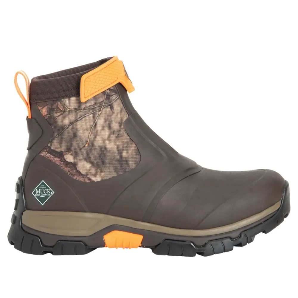 Muck Boot Mens Aspen Mid Camouflage Pull On Rain Casual Boots Ankle - Brown