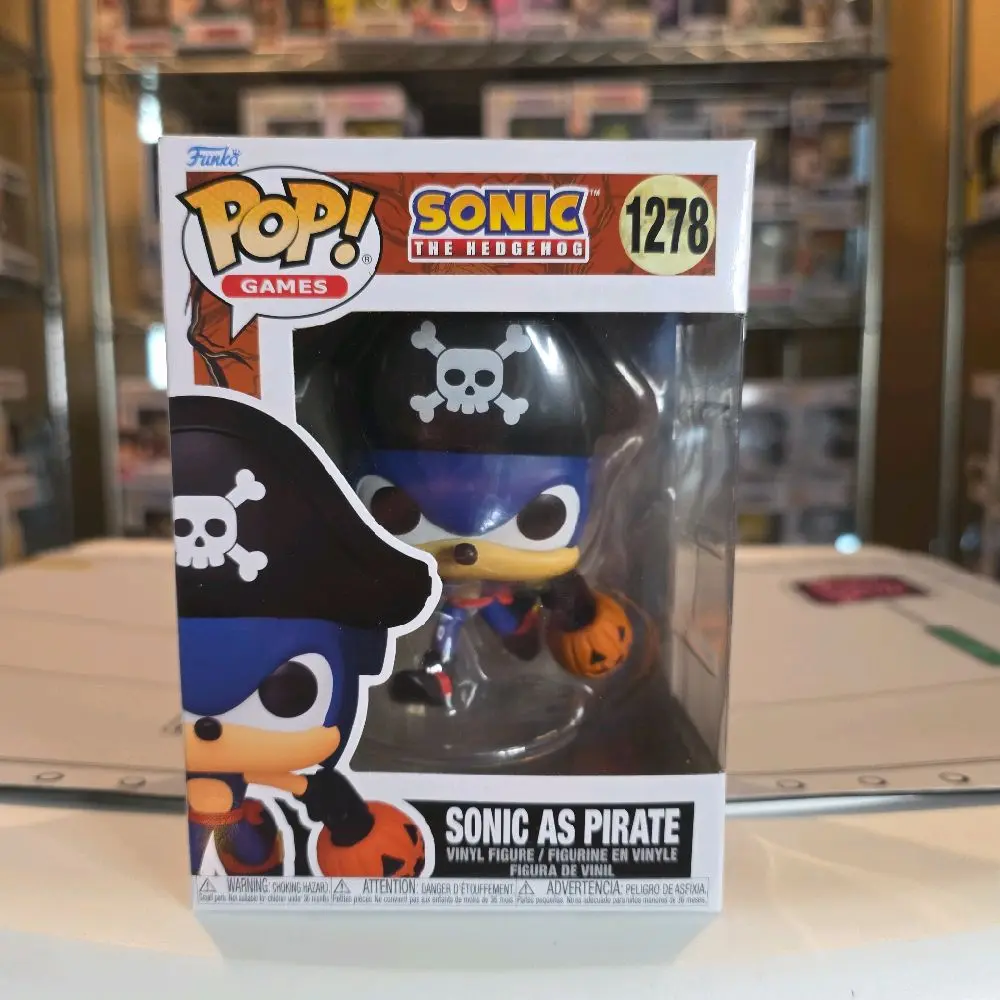 Funko Pop Games Sonic as Pirate #1278 Sonic The Hedgehog
