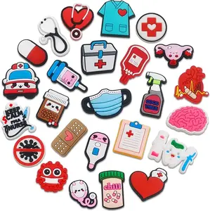 5 Nurse Croc Shoe Charms