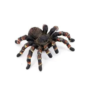 Realistic Spider Props Lifelike Tarantula Halloween Easter Decorations Spiders Tarantula Model Plastic Fake Lifelike Scary Spider Halloween Prank for Porch Haunted House Party Accessories