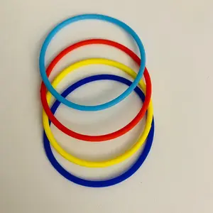 Autism Awareness 4 Piece Silicone Jelly Bracelets