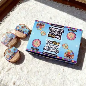 Glittery Mystery Dumpling Blind Box, Squeezable Stress Relief Toy ( RANDOM 1PCS)