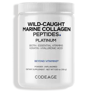 Wild Caught Marine Collagen Peptides Powder Platinum
