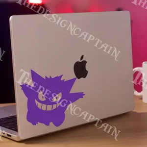 Pokemon Decals of Look a like Gengar Decoration