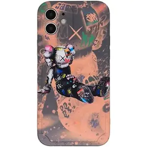 iPhone 11 Case Graffiti Street Fashion Carton Hip Hop Anime TPU and IMD Protection Designer Case for iPhone 11 Accessories Smartphone