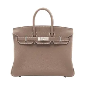 Pre-owned HERMÈS Calfskin Shoulder Bags Hermes Birkin25 Togo