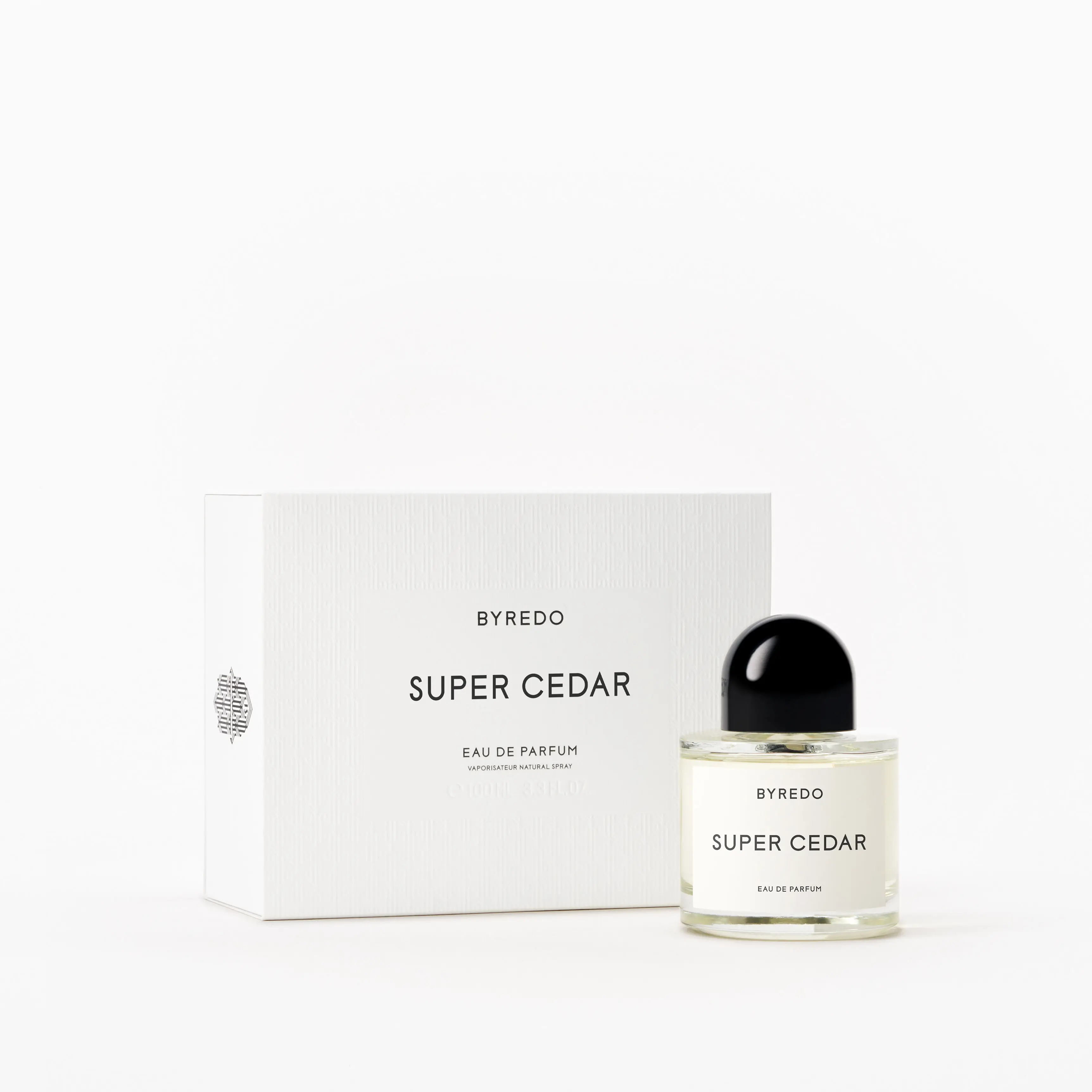 BYREDO Super Cedar Eau de Parfum, Rose and Cedarwood Woody Genderless Fragrance, 3.4 fl oz / 100 ml