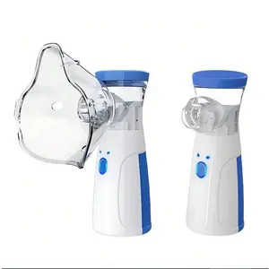 2 PCS Portable Smart Humidifier, Rechargeable Handheld Humidifier with Auto-Cleaning & Dual Modes, Quiet Respiratory Care for Home Office Travel Adults Kids