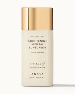 RANAVAT Brightening Mineral Sunscreen SPF 50+ - Brightening Formula for Sun Protection