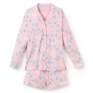 Disney Store Minnie Mouse Icon and Bows Sleep Set for Women