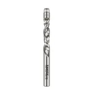 F1402 Compression Spiral Flush Trim Bit with Bottom Bearing - 1/4 SD - 1/4 CD - 1-1/8 CL - 3 OL