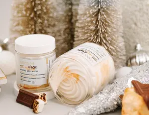 Life is s’mores fun with you body butter 250G - Moisturizing & Soothing S’mores Theme Body Butter for Luxurious Skincare