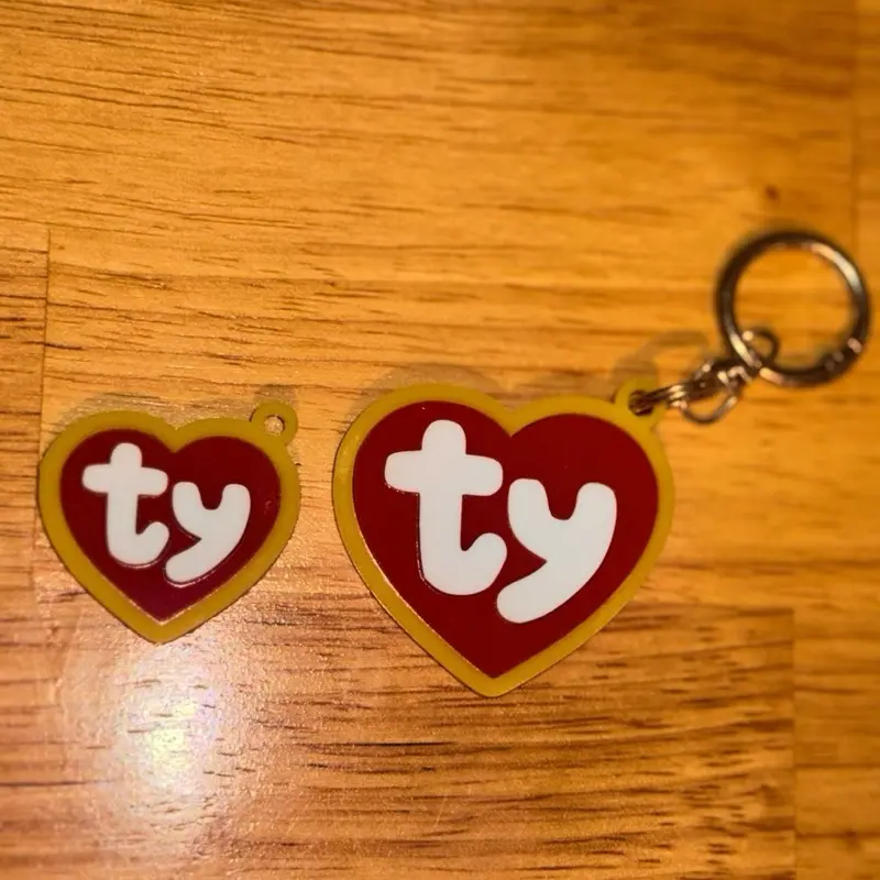 Decorative collar tag Keychain Personalize