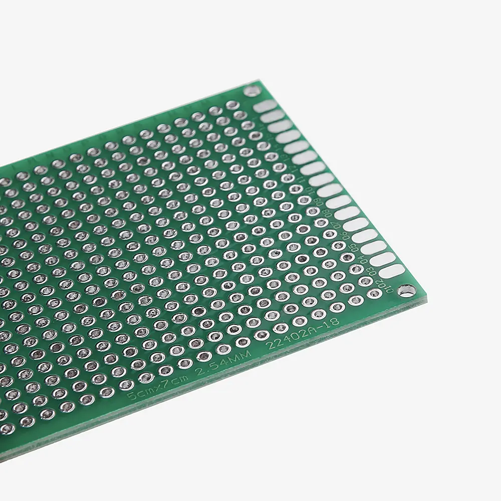 ELEGOO 32-Piece Double-Sided FR4 Glass Fiber PCB Prototype Board Kit, 1.6mm Thick, 4 Mounting Holes, Pre-Tinned Plated Holes, 5 Sizes, Durable for Soldering, Electronic Experiments, Sensors, DIY Projects & Arduino Compatibility