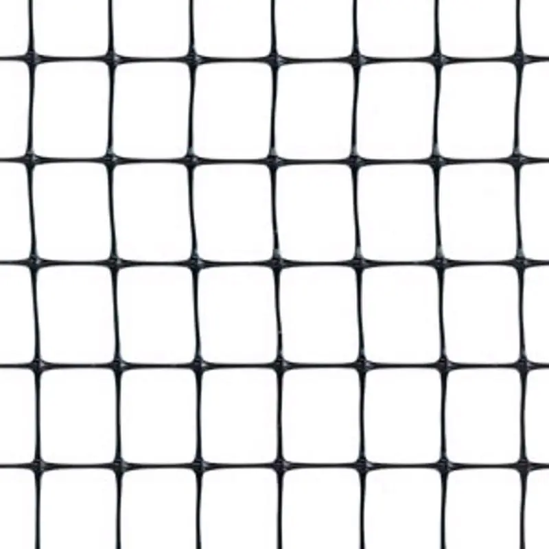 Tenax 7103617 75 in. 7 x 100 ft. Polypropylene Netting, Black