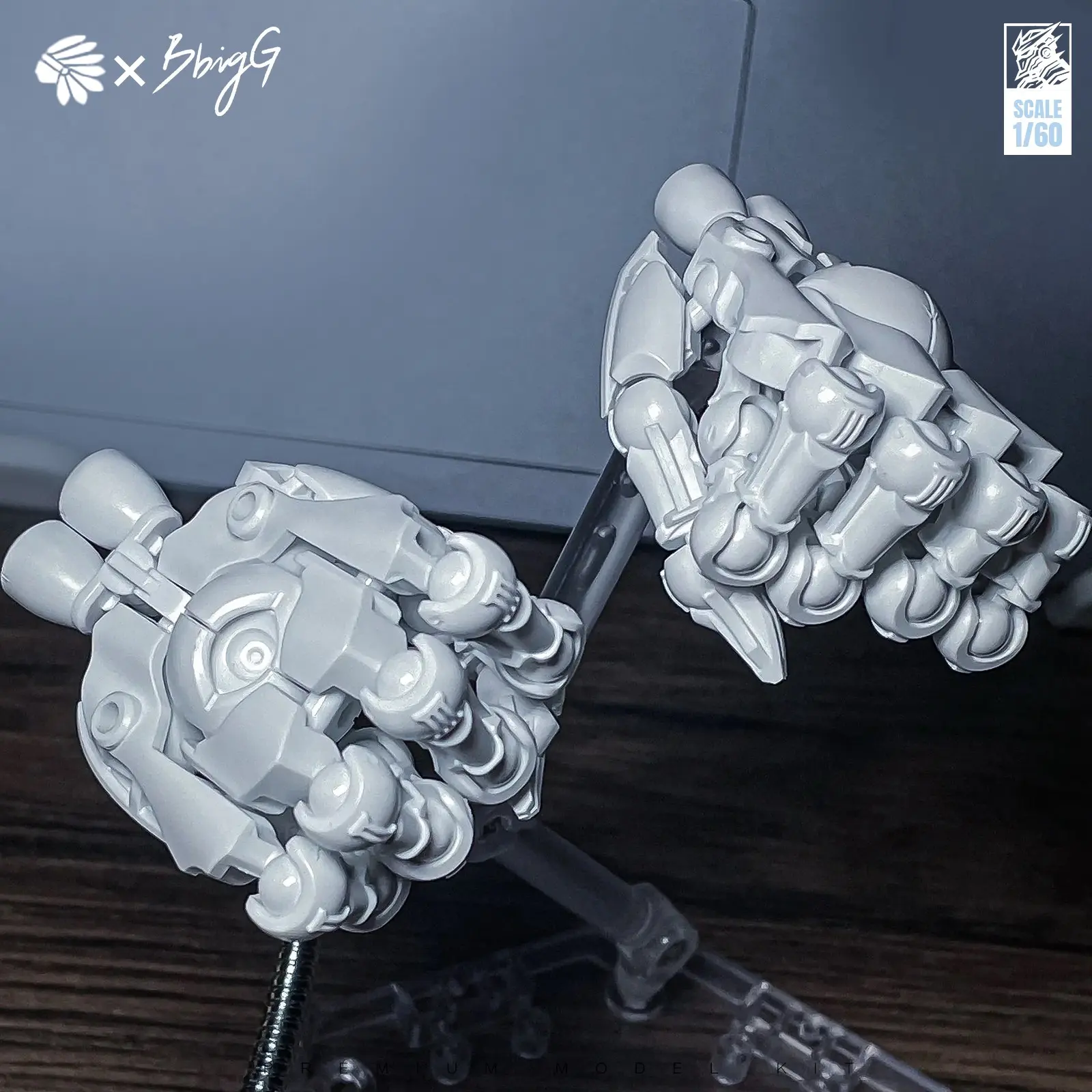 3.75-Inch Articulated Tactical Mecha Hand Model, High-Mobility Multi-Joint Robotic Arm, Transformable Sci-Fi Action Figures Kit for DIY Customization and Display, Anime Action Figure, Jointed Action Figures, Poseable Collectible