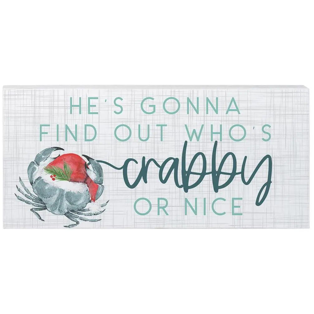 Sincere Surroundings 12" Crabby Or Nice Inspire Board