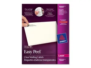 Avery Easy Peel Return Address Label Avery Easy Peel Return Address Label