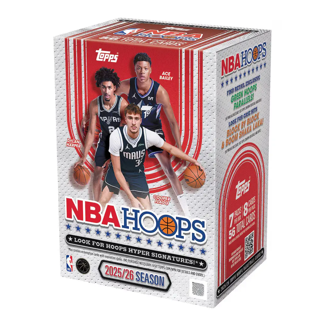 2025-26 Topps NBA Hoops Basketball Blaster Box