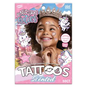 Unicorn Cuties Scented Temporary Tattoos
