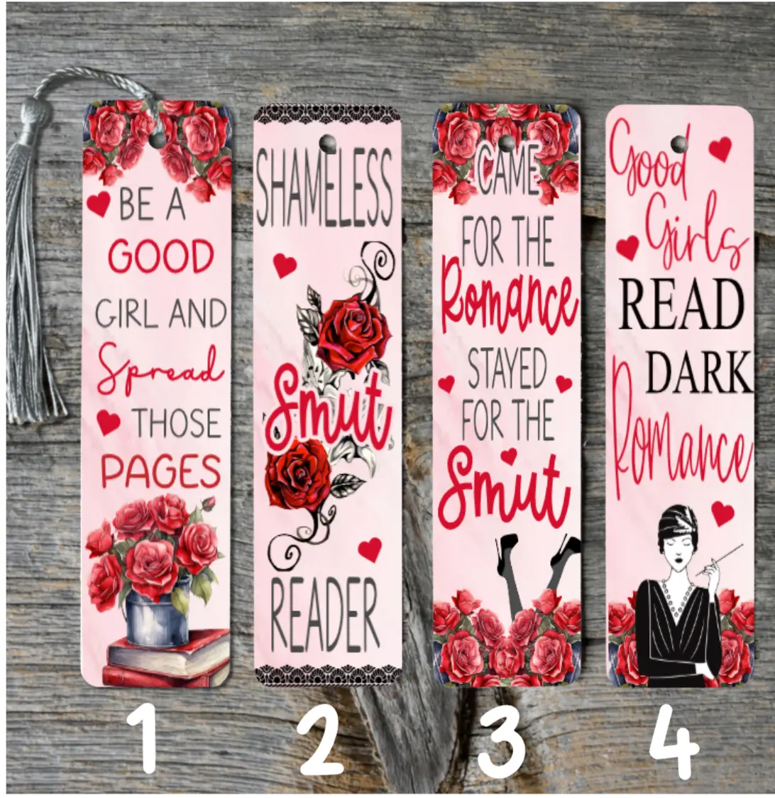 Smutty Romance Bookmarks