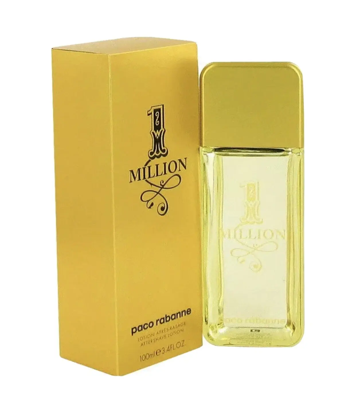 Paco Rabanne One Million for Men After Shave, 3.4 Oz