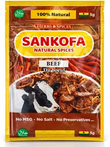 Sankofa Beef Seasoning - 5g x 10 packs