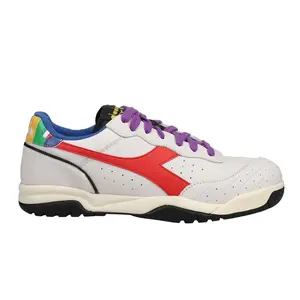 diadora Mens Maverick Pride Lace Up Sneakers Shoes Casual - White
