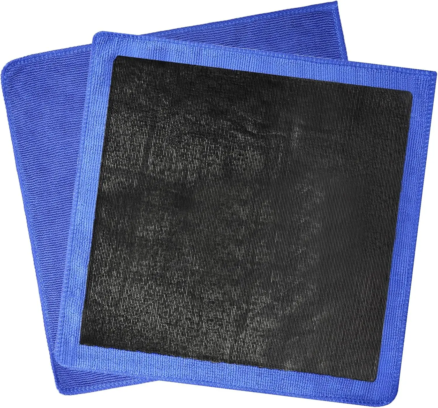 Clay Towel 2 Pack 12 x 12 Inch, Clay Bar Towel for Auto Detailing Microfiber Car Cloth Cleaner Automotive for Car Detailing