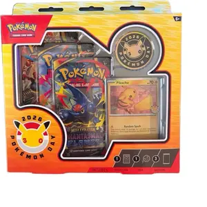 Pokemon Day Boxes 2026 Mega Evolution Fantasma Flames Trading Card Game Includes Promo Card Coin and Booster
