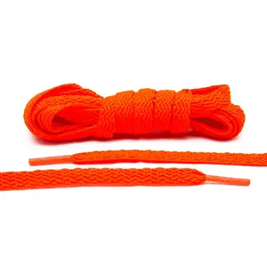 Flaming Orange Shoe Laces