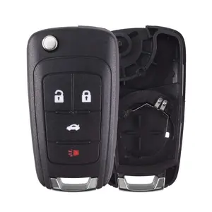 Chevrolet Foldable Flip Cover Keychain Replacement Protective Case, Durable Design for Multiple Years, Suitable for Car Owners Seeking Protection