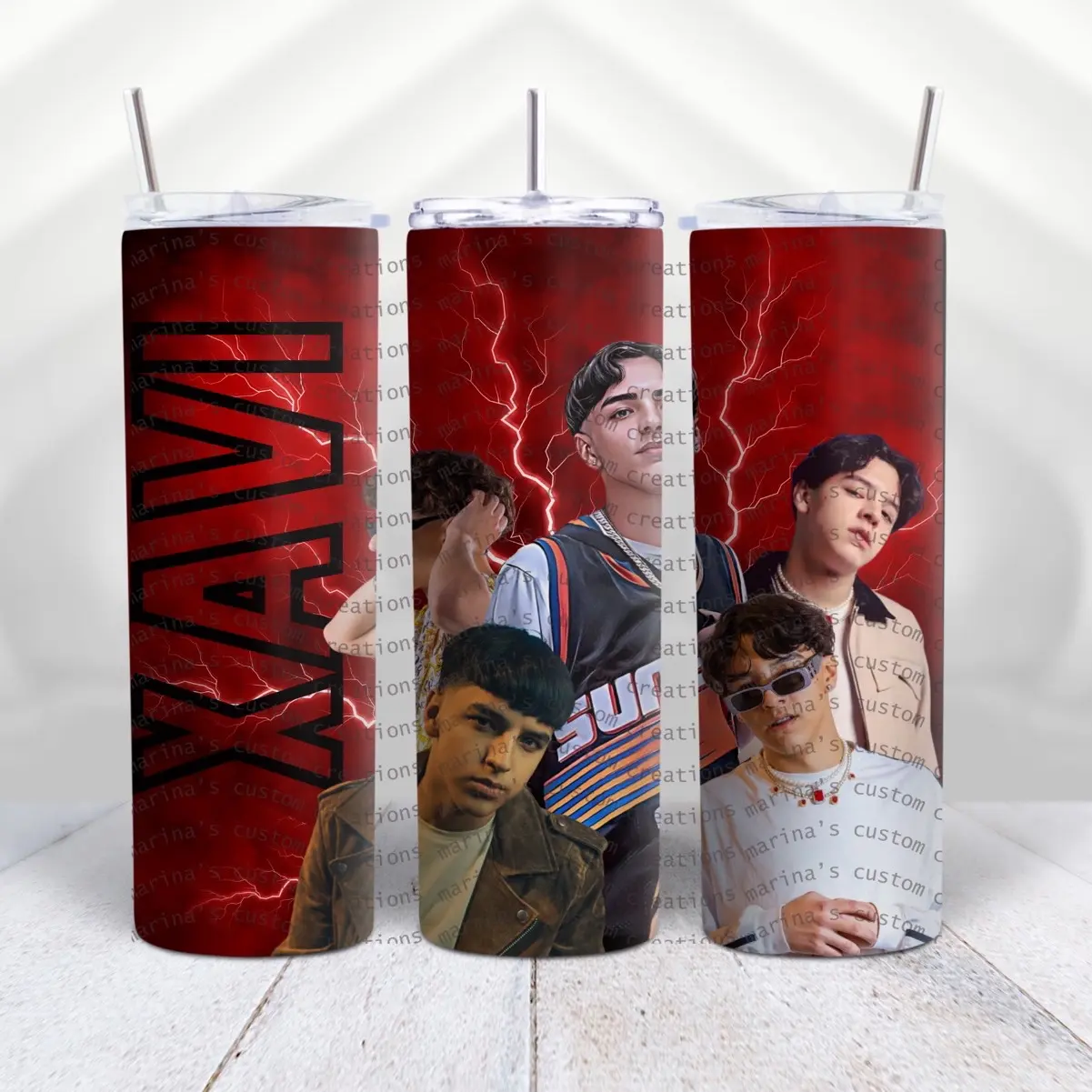 Xavi red 20 oz tumbler