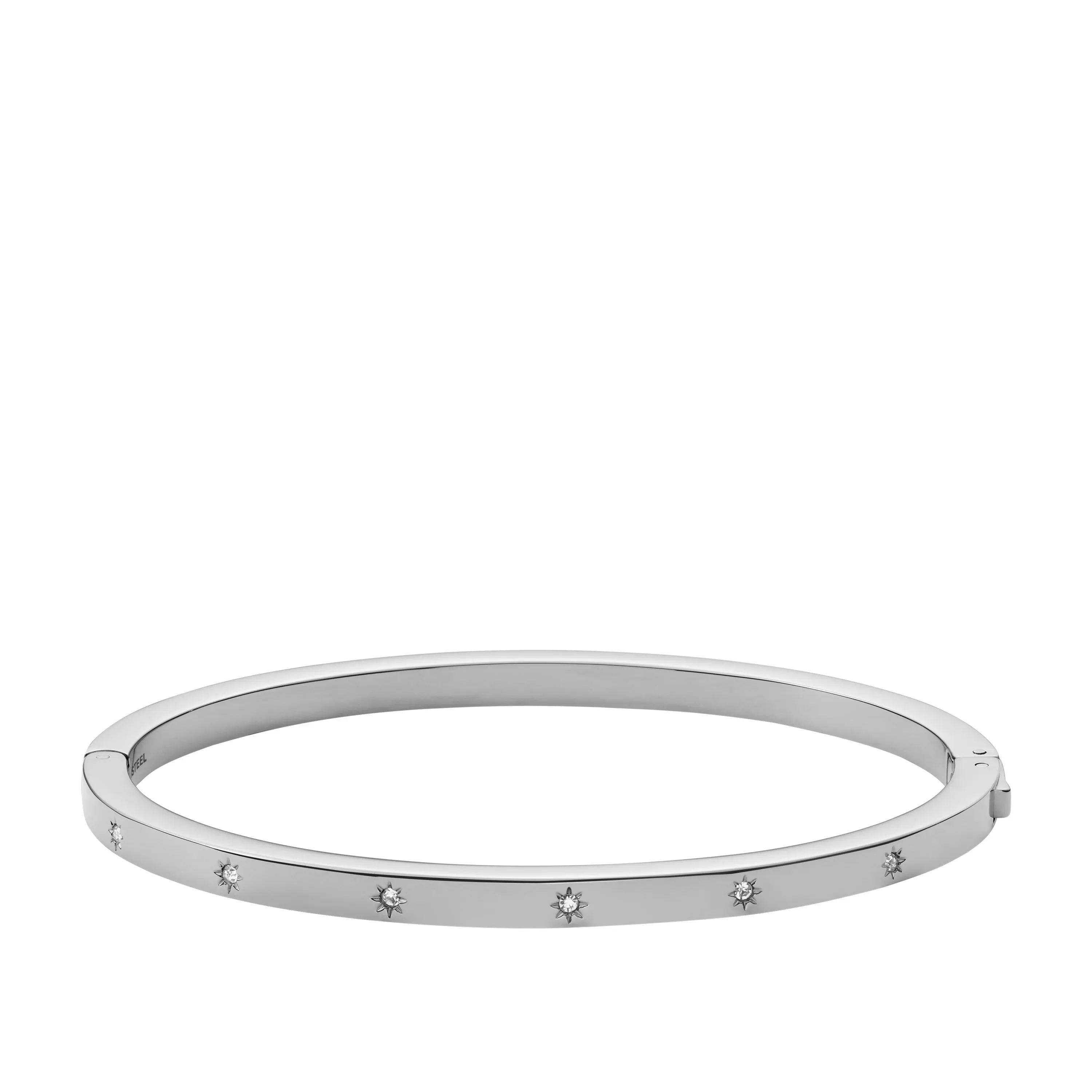 Fossil Women's Sadie Shine Bright Stainless Steel Bangle Bracelet