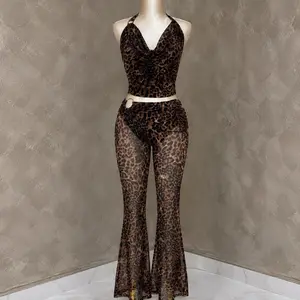 Cheetah Mesh 2 piece