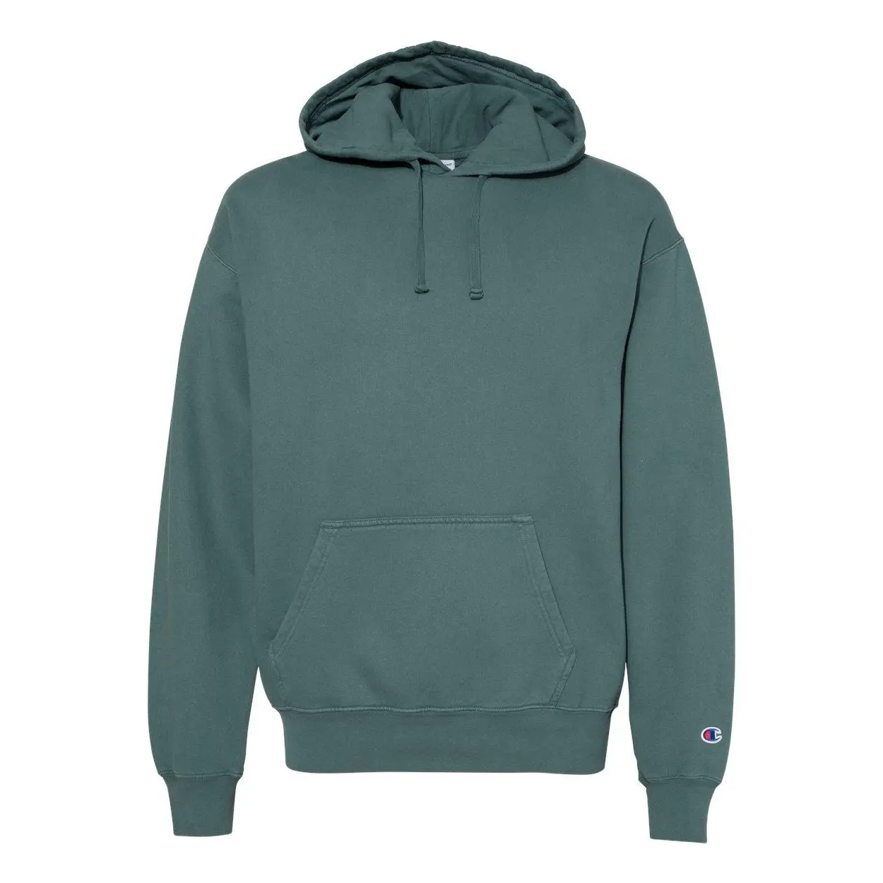 Champion Garment-Dyed Hooded Sweatshirt