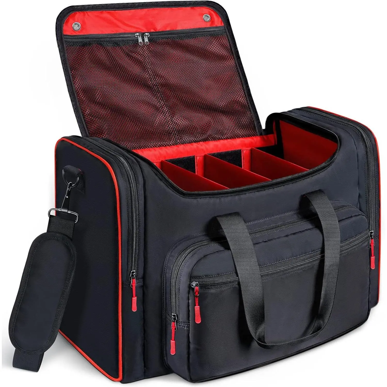 Padded Sneaker Bag, Sneakerhead Gifts, Shoe Travel Bags Fit 4 Pairs with Insulated Pocket and  Strap, Multi-functional  Gym Duffle for Basketball, Shoes, Cloth