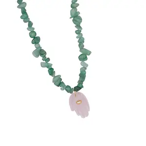 Fashionable Intricate Fatima Hand Designs Necklace Enhancing Your Styles