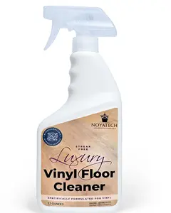 Noyatech Luxury Vinyl Floor Cleaner – Streak-Free, pH Neutral, Non-Toxic & Pet Safe Spray for Hardwood, Tile, Laminate & Vinyl Floors | Germ-Free, Washable Wet
