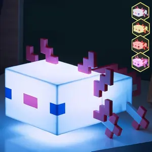 Salamander Design Night Light, USB Rechargeable Desk Lamp, Novelty Light for Gaming Desk & Night Stand Decor