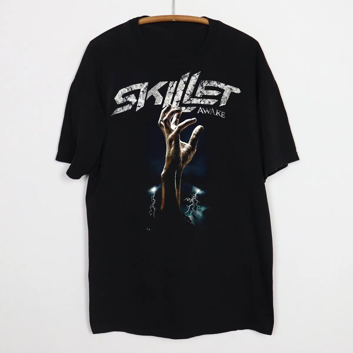 Inspired SKILLET - AWAKE Gift For Friend Black T-Shirt S-6XL