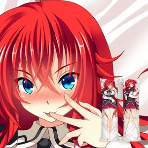 Anime Dakimakura High School D×D Rias Gremory Pillow Case Peach Skin 50*150cm