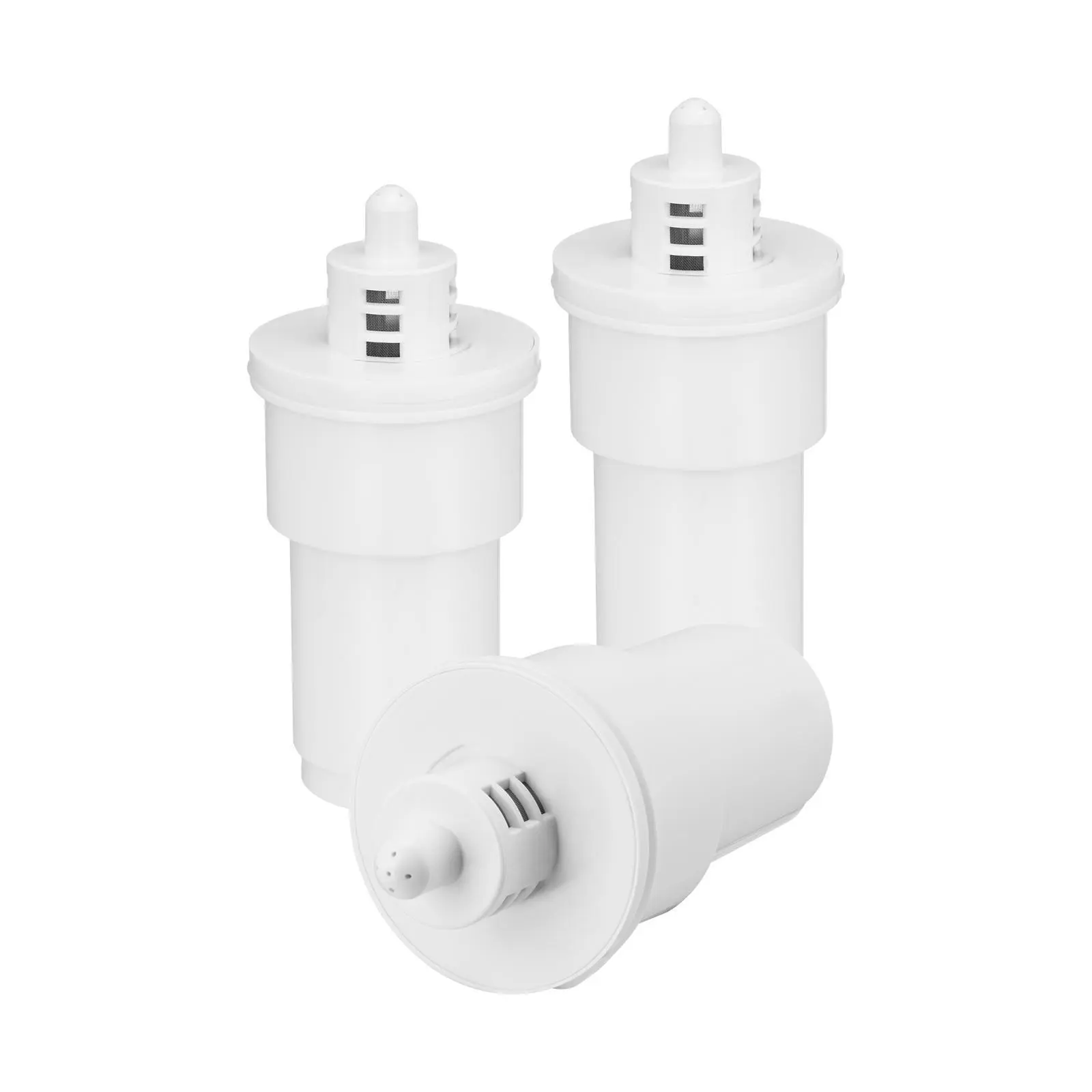 【Summerfinds】VEVOR Pitcher Water Filter Replacements, 3-pack 5-stage Water Filter for Pitchers and Dispensers, No BPA, Last 3 Months or 40 Gallons, Reduce Limescale, Lead, Chlorine, for Water Filter Pitcher 6216