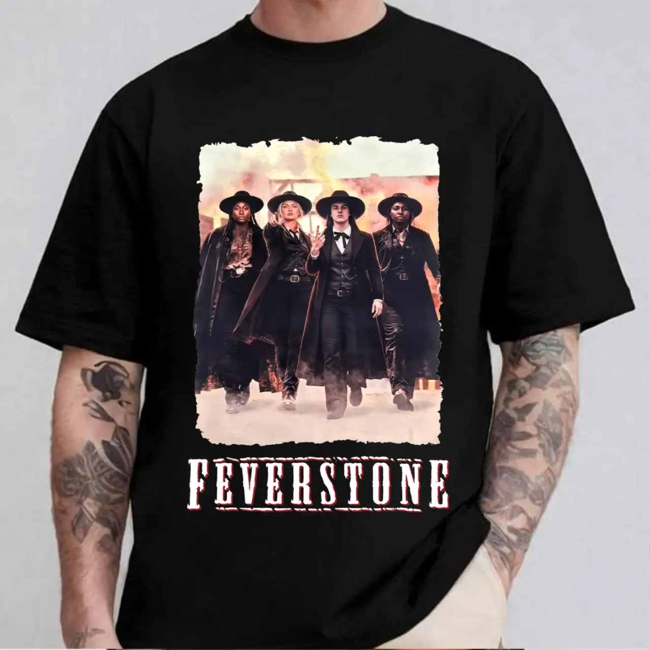 Feverstone  Western Graphic T-Shirt, Funny Indiana Basketball Fan Unisex Tee