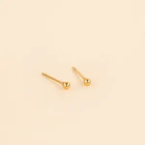 Tiny Ball Stud Earrings